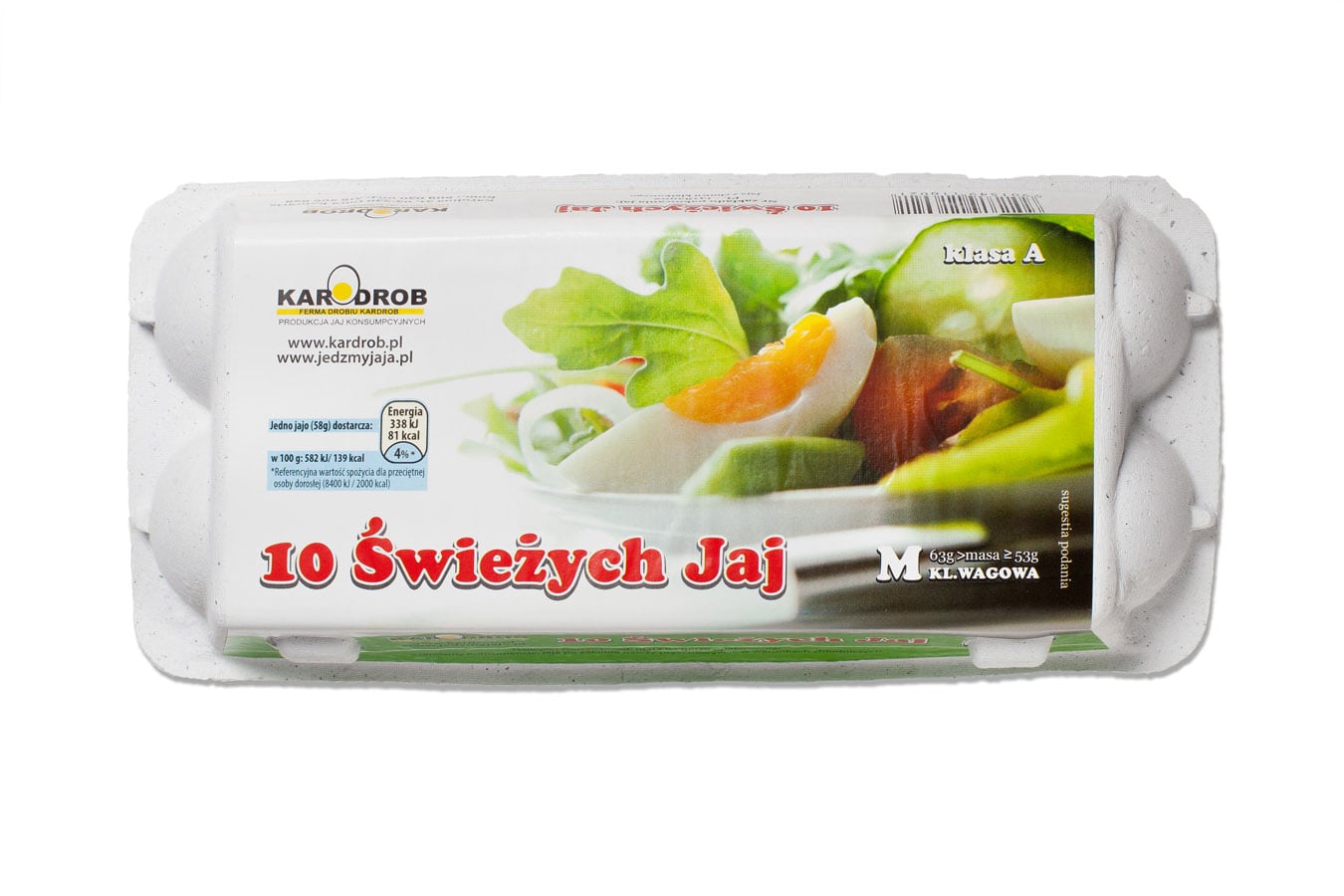 jaja z chowu-klatkowego klasa M 10-szt.